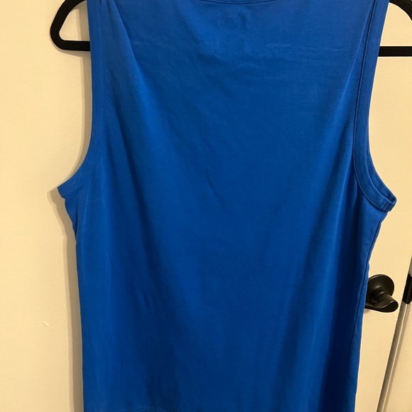 Duluth Trading No-Yank® Tank Top Women’s Large Blue NWOT - Picture 2 of 3